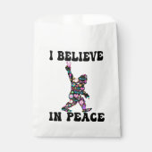 平和おもしろいに信じの大足 フェイバーバッグ (正面)