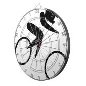 平和および喜びへ自転車に乗ること ダーツボード (正面右)