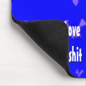 平和および愛およびすべてのそのSの*** マウスパッド (コーナー)