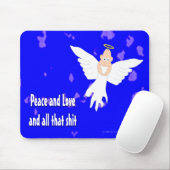 平和および愛およびすべてのそのSの*** マウスパッド (マウス)