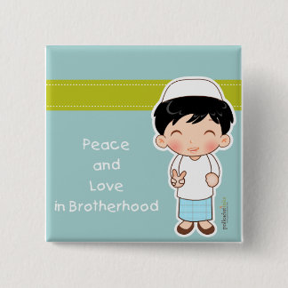 平和および愛バッジ 缶バッジ