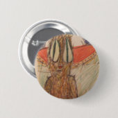 平和および愛ボタン 缶バッジ (正面&裏面)