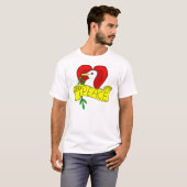 平和および愛鳩のTシャツ Tシャツ (正面フル)