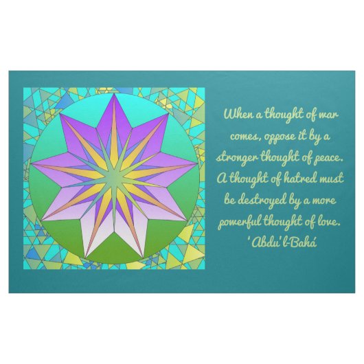 平和および愛 ファブリック (ヤード)