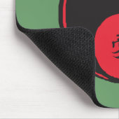 平和および愛Yinyang マウスパッド (コーナー)