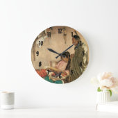 平和および沢山 ラージ壁時計 (ホーム)