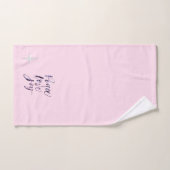 平和かわいらし愛の喜び ハンドタオル (ハンドタオル)