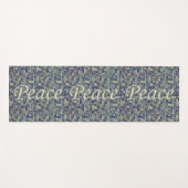 平和が広がる ヨガマット (正面(横))
