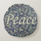平和が広がる ラウンドクッション (正面)