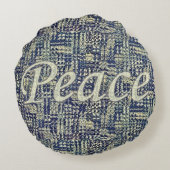 平和が広がる ラウンドクッション (裏面)