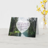 平和が来望む カード (黄色い花)