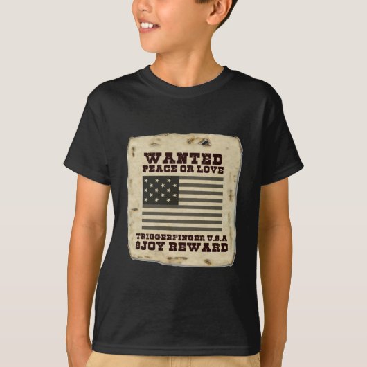 平和が欲しい Tシャツ (正面)