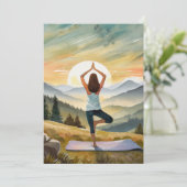 平和とくつろぎでヨガガガール シーズンカード (スタンド正面)