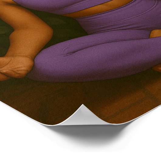 平和とチェック ポスター (角)