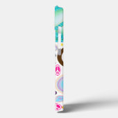 平和とペイズリーコラージュ Case-Mate iPhoneケース (裏面 / 左)