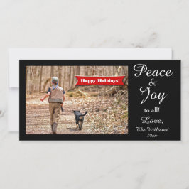 平和と喜びすべての人に！おもしろい休日 シーズンカード