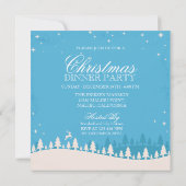 平和と喜びに満ちたクリスマスパーティーのご招待 招待状 (裏面)