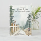 平和と喜びの国の道のクリスマス シーズンカード (スタンド正面)