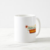 平和と喜びを祈る コーヒーマグカップ (正面右)