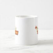 平和と喜びを祈る コーヒーマグカップ (中央)