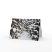 平和と喜びホリデーグリーティングカード