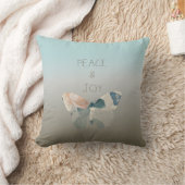 平和と喜び蝶 クッション (ブランケット)