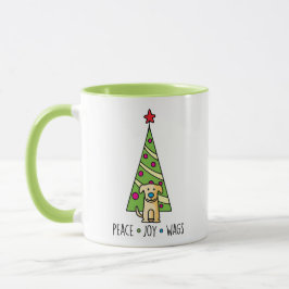 平和と喜び、そしてボグマグ マグカップ