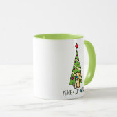 平和と喜び、そしてボグマグ マグカップ (正面右)