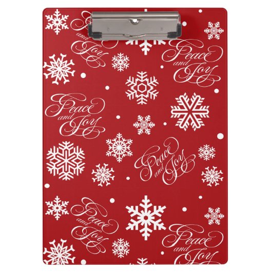 平和と喜び クリップボード (正面)
