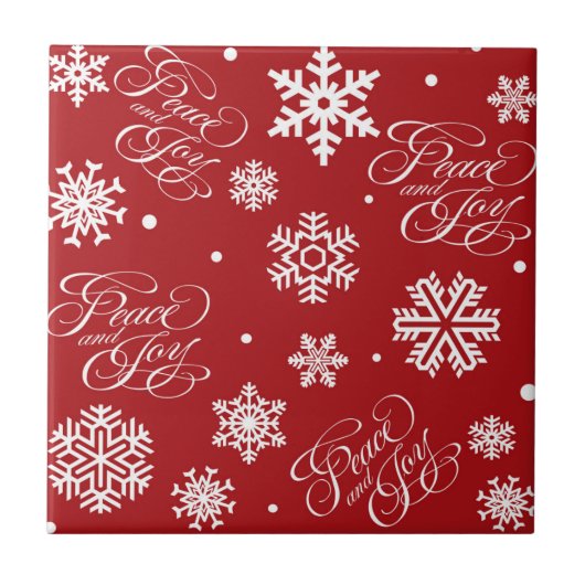 平和と喜び タイル (正面)