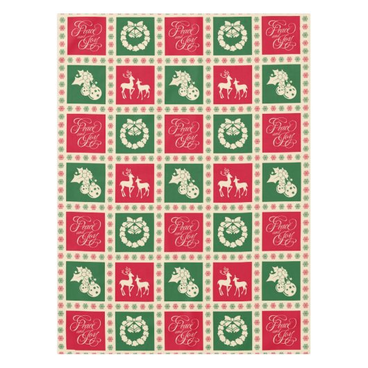 平和と喜び テーブルクロス (正面)