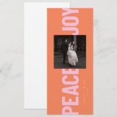 平和と喜び 招待状 (正面/裏面)