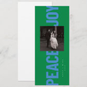 平和と喜び 招待状 (正面/裏面)