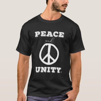 平和と団結 平和のシンボル 愛 Tシャツ