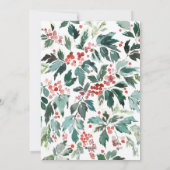 平和と地球の植物園の写真 シーズンカード (裏面)