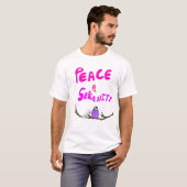 平和と安らぎの芸術 Tシャツ (正面フル)