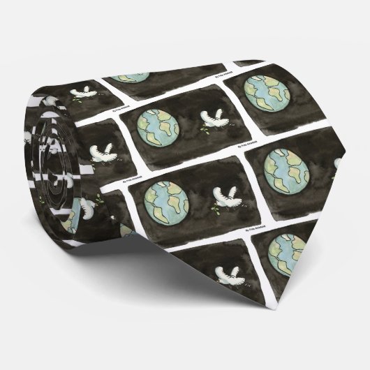 平和と平和の絆 ネクタイ (ロール)