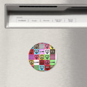 平和と幸福：) マグネット (インサイチュ (食洗機))