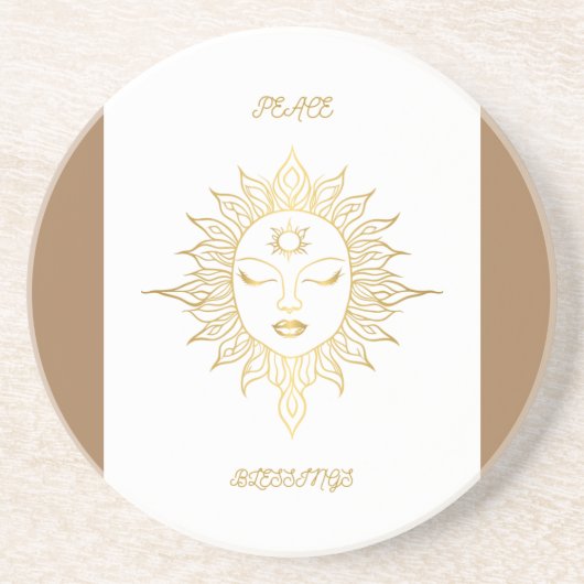 平和と恵みコースター コースター (正面)