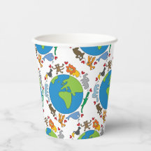 平和と愛かわいい世界のアニメ動物