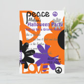 平和と愛とハロウィン 招待状 (スタンド正面)