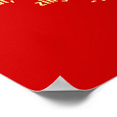 平和と愛とラテ:ルディ・パークコレクション ポスター (角)