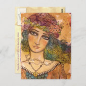 平和と愛と統一のはがき ポストカード (正面/裏面)