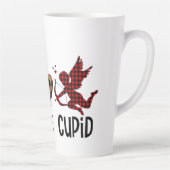 平和と愛と臆病 カフェラテマグ (右)