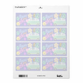 平和と愛のおもしろいGroovy Sixtiesスタイル ラベル (フルシート)