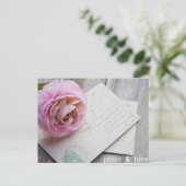 平和と愛のはがき、素晴らしいはがき ポストカード (スタンド正面)