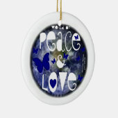 平和と愛の世界 セラミックオーナメント (右)