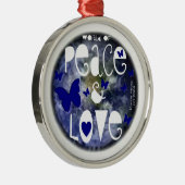 平和と愛の世界 メタルオーナメント (右)