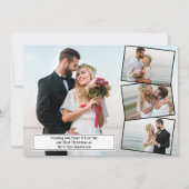 平和と愛の初めてのクリスマスMr.Mr.And Mrs.Photo シーズンカード (正面)