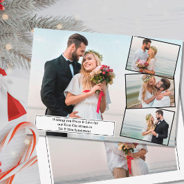 平和と愛の初めてのクリスマスMr.Mr.And Mrs.Photo シーズンカード